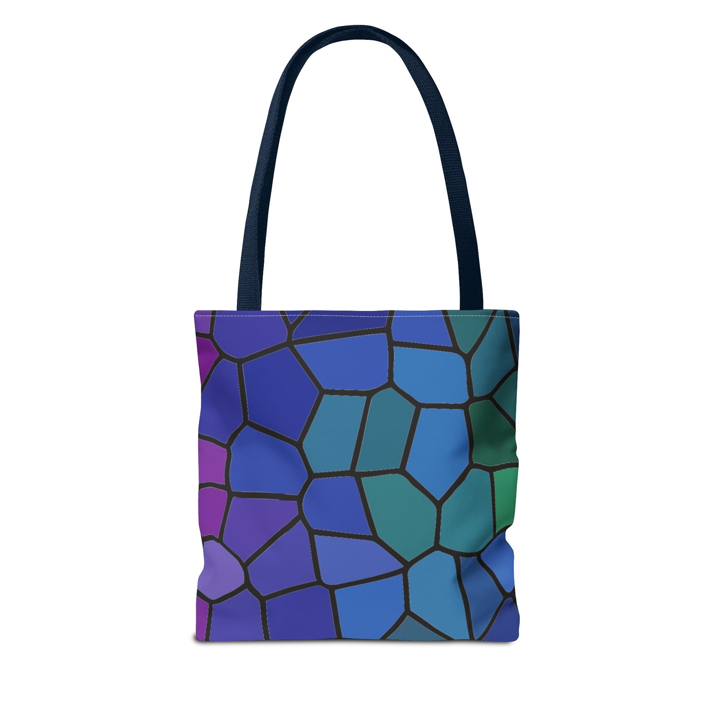 Dark Stained Glass Tote Bag