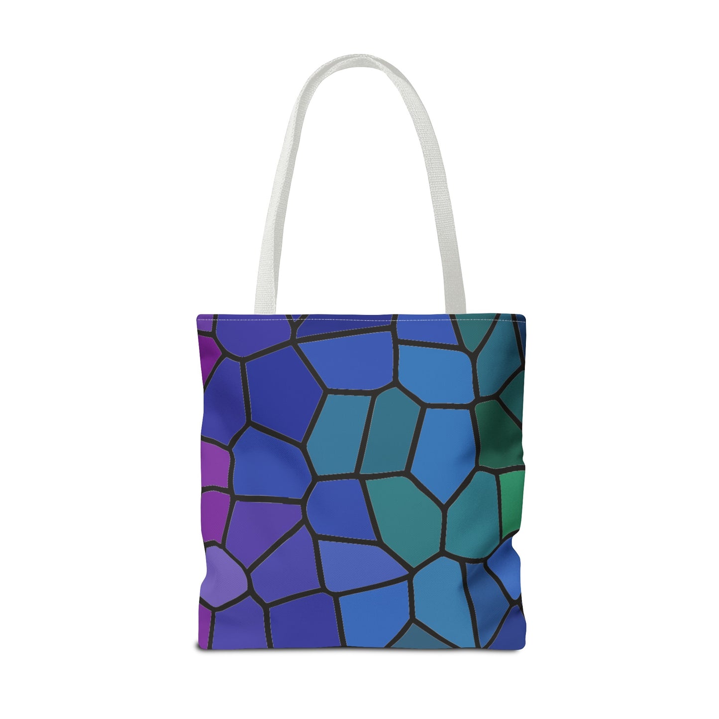 Dark Stained Glass Tote Bag