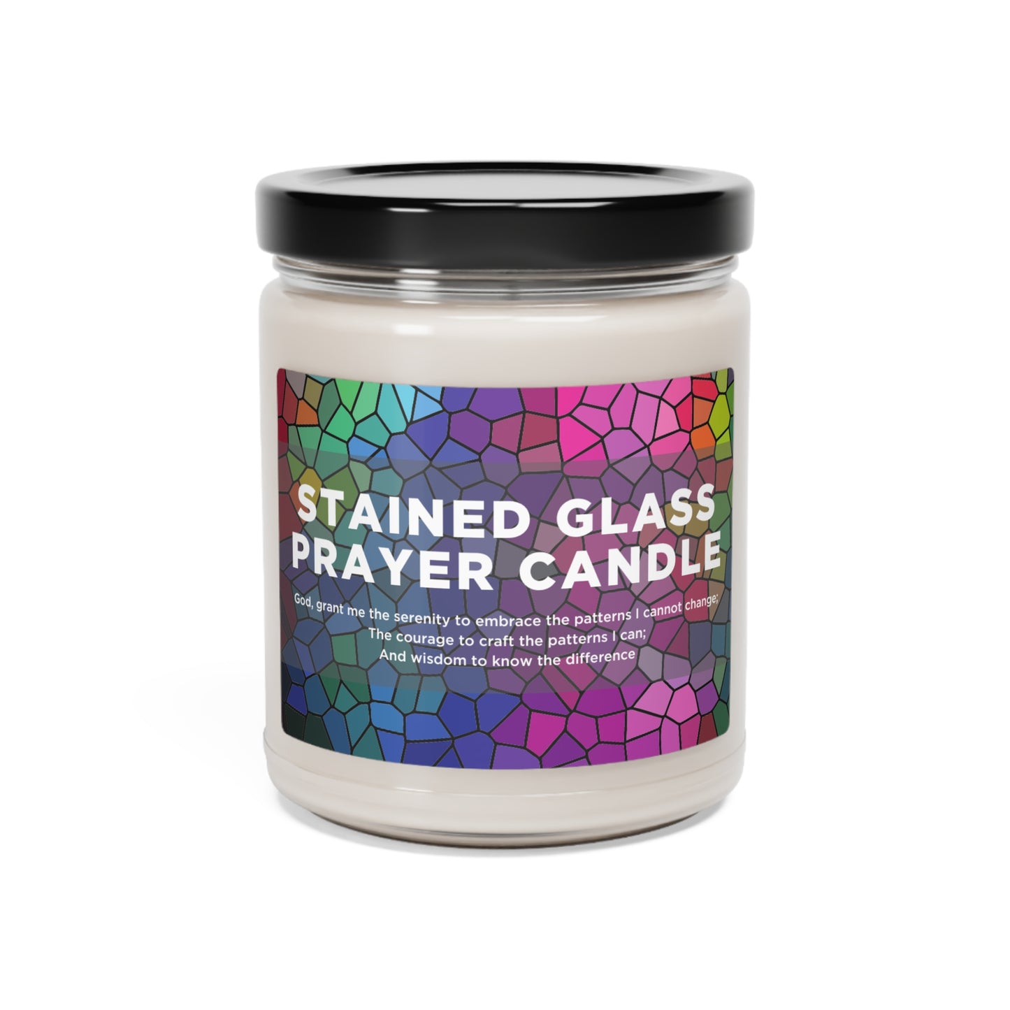 Stained Glass Prayer Candle