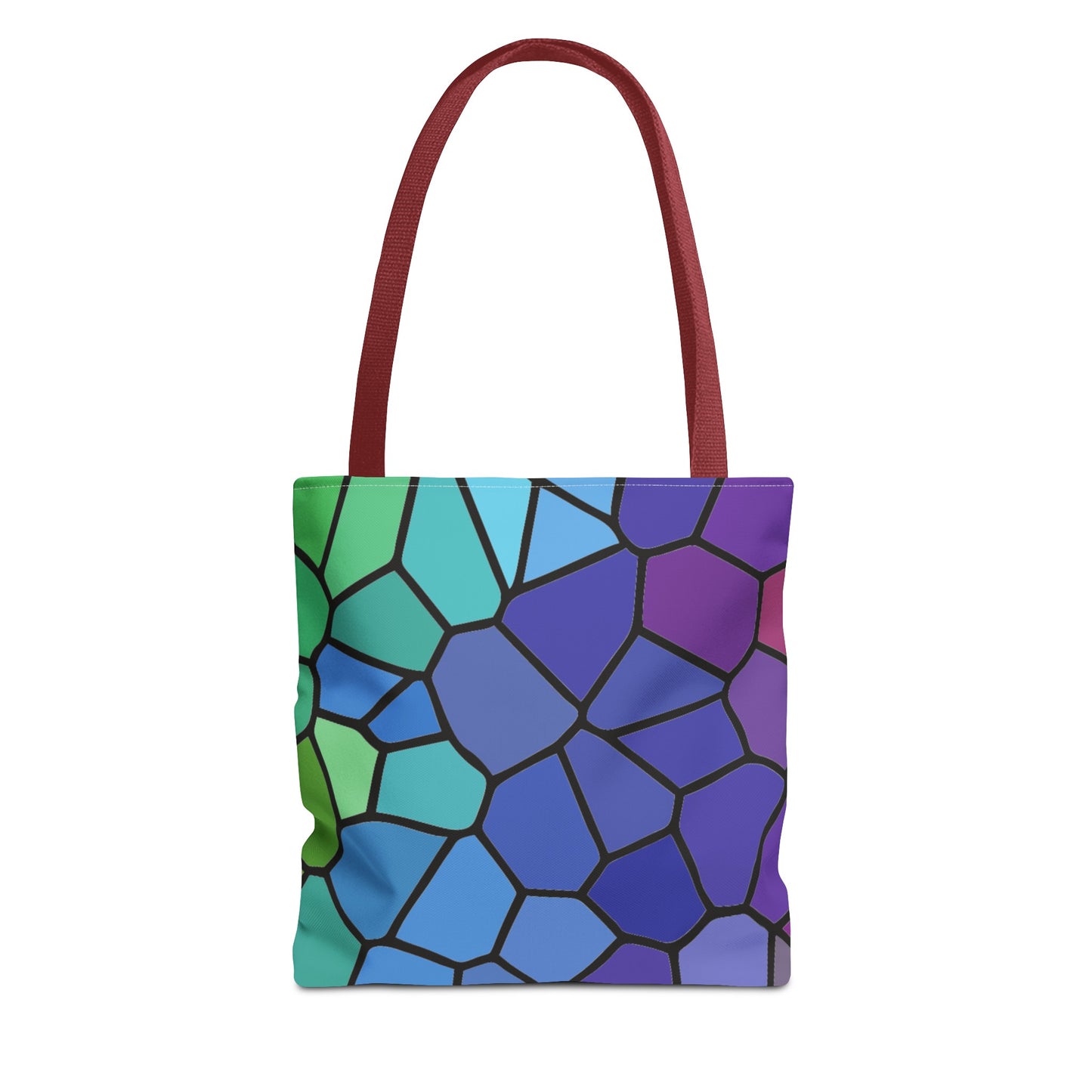 Dark Stained Glass Tote Bag