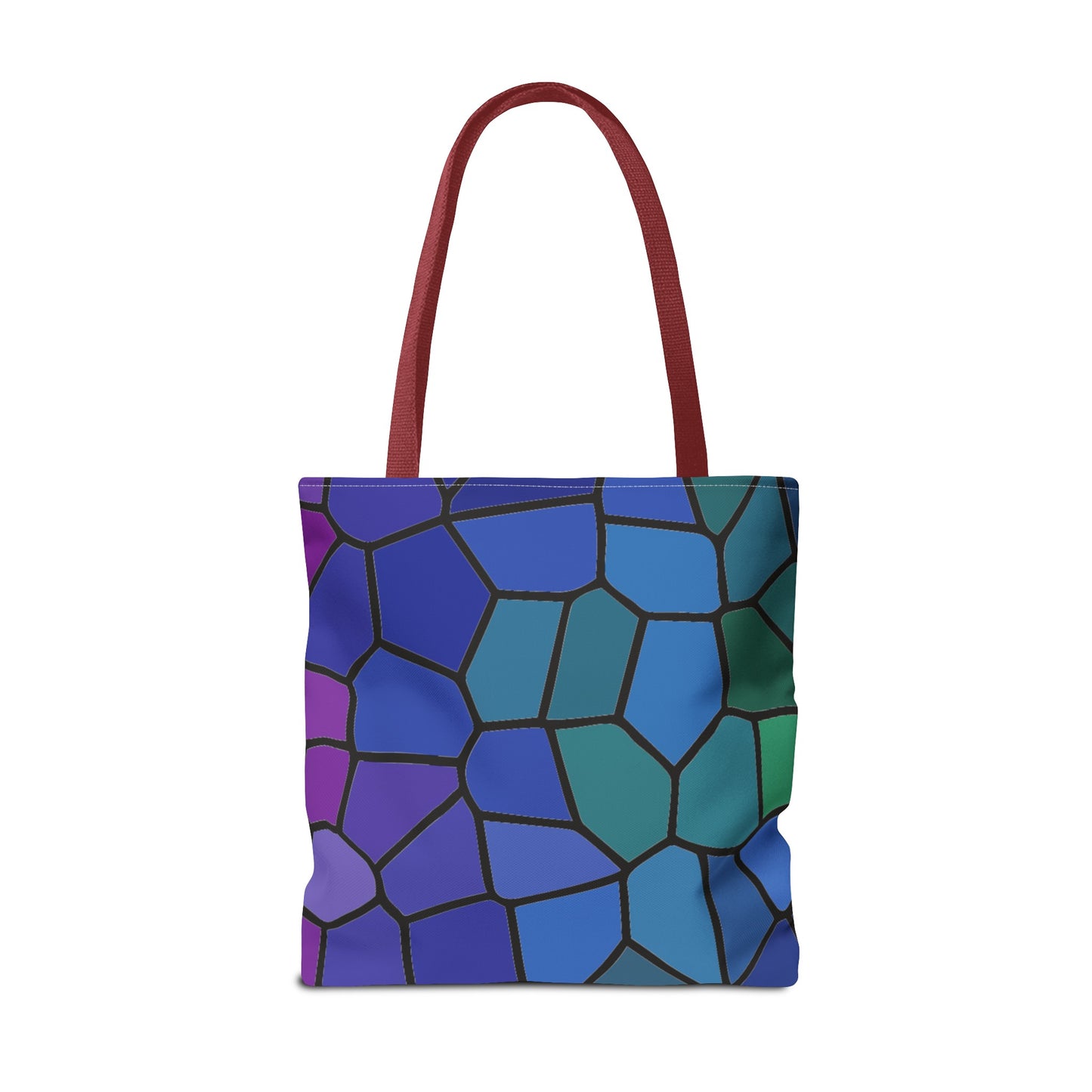 Dark Stained Glass Tote Bag