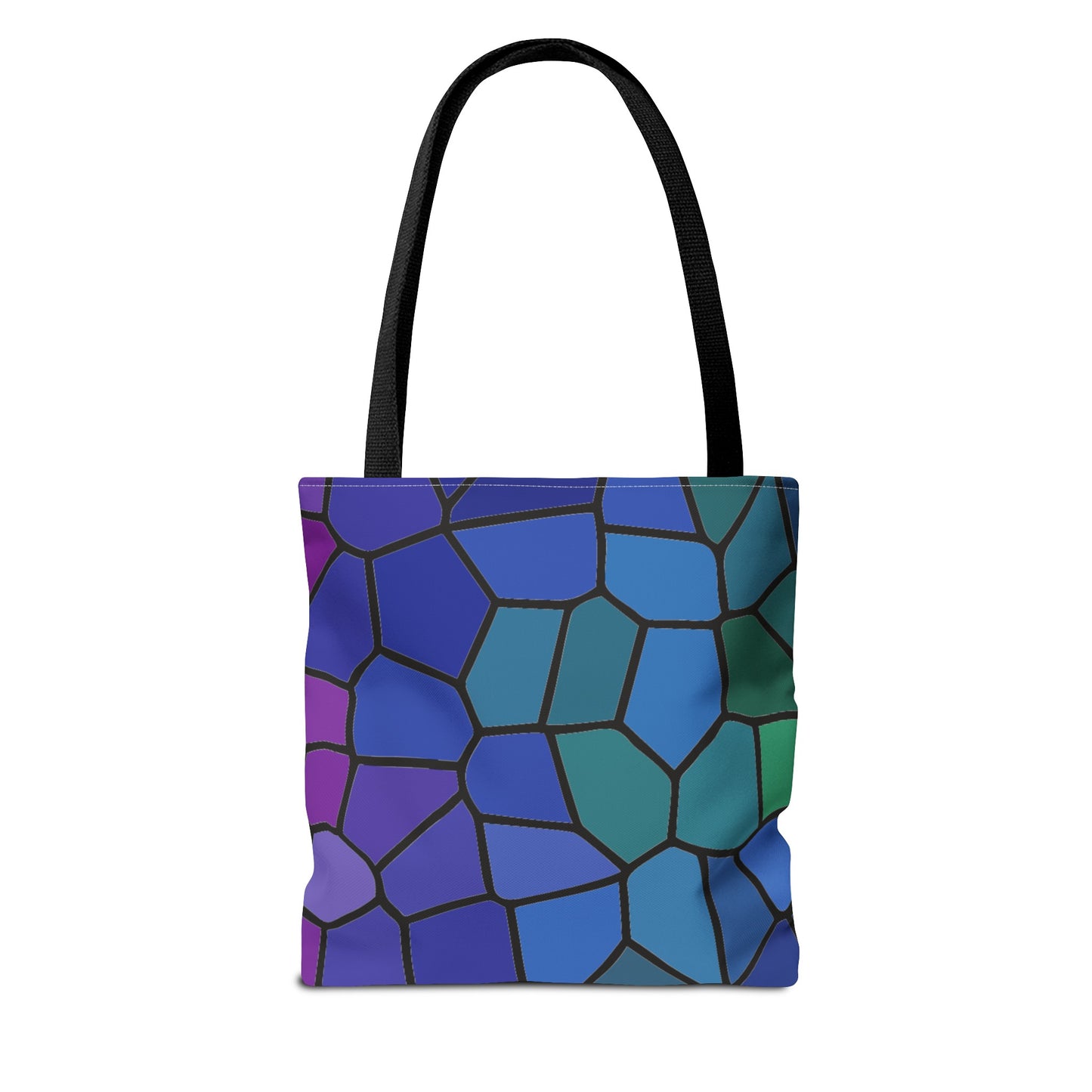 Dark Stained Glass Tote Bag