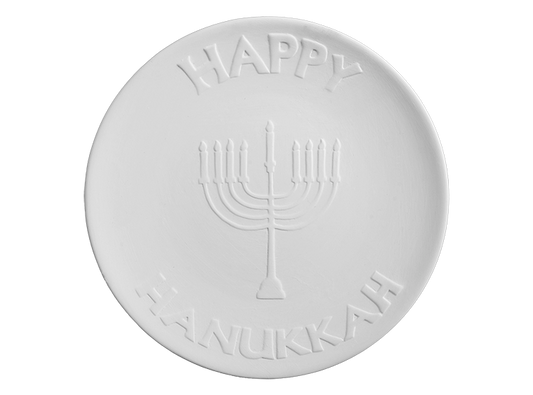 Happy Hanukkah Plate