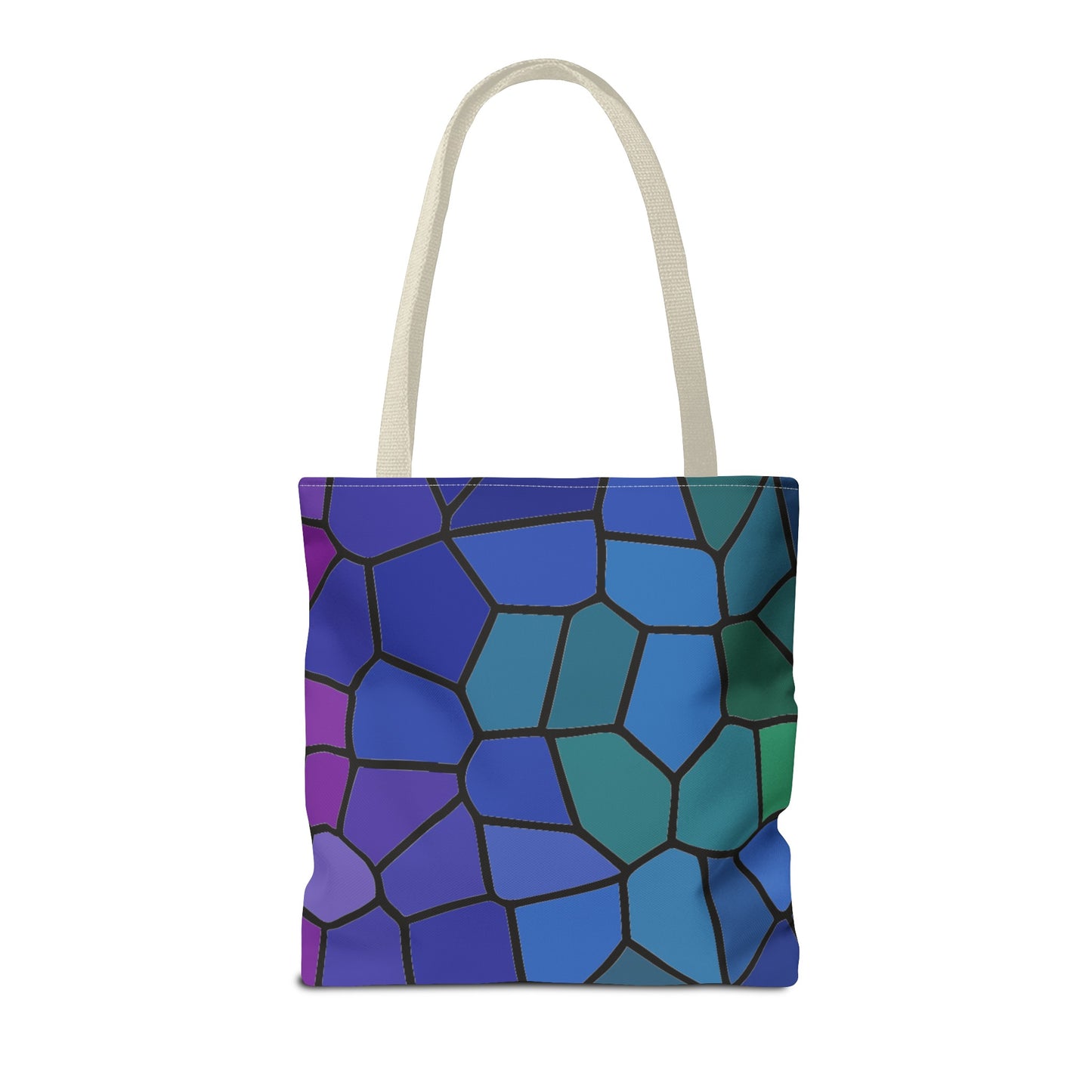 Dark Stained Glass Tote Bag