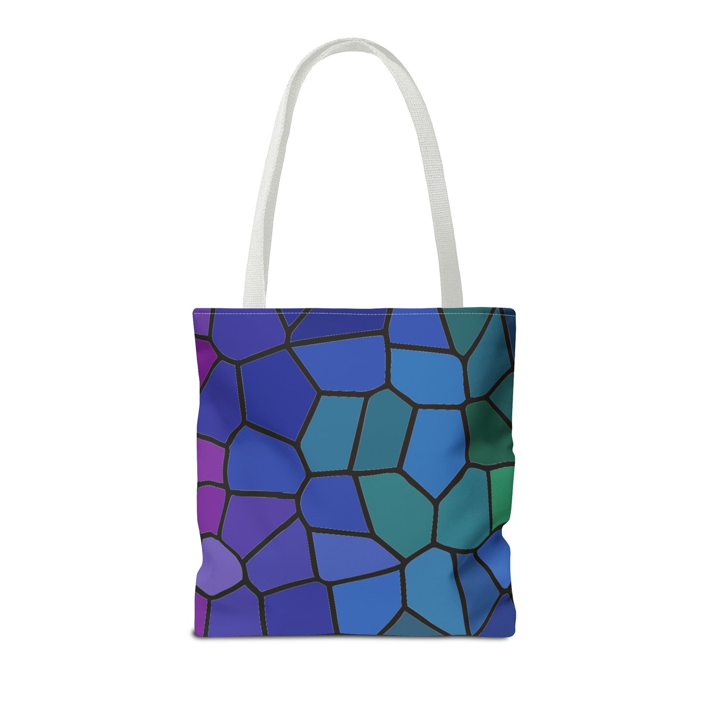 Dark Stained Glass Tote Bag