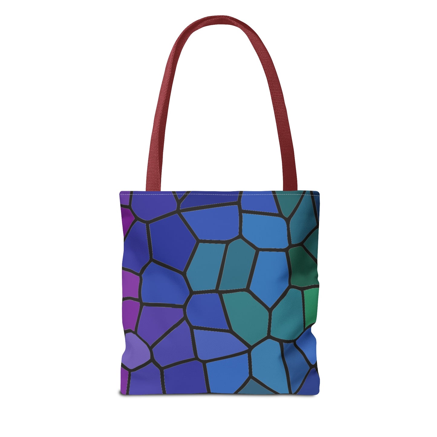 Dark Stained Glass Tote Bag