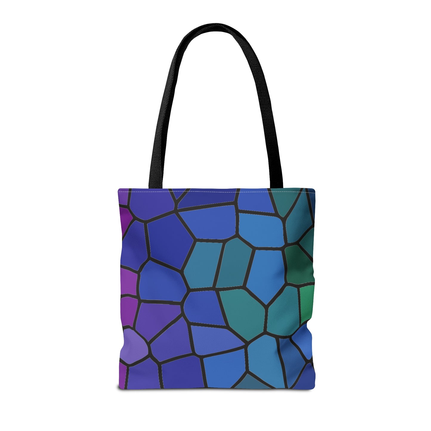 Dark Stained Glass Tote Bag