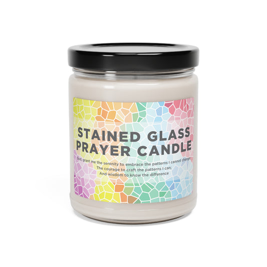 Stained Glass Prayer Candle