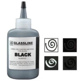 Glassline Black, 2 oz.