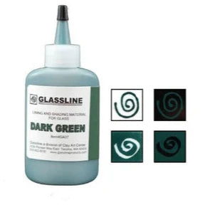 Glassline Dark Green, 2 oz.