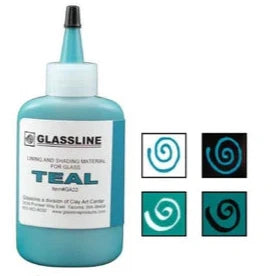 Glassline Teal, 2 oz.