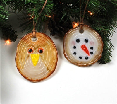 Log Slice Ornaments (CPI LF165)