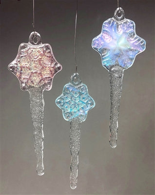 Snowflake Icicle Ornaments (CPI LF194)