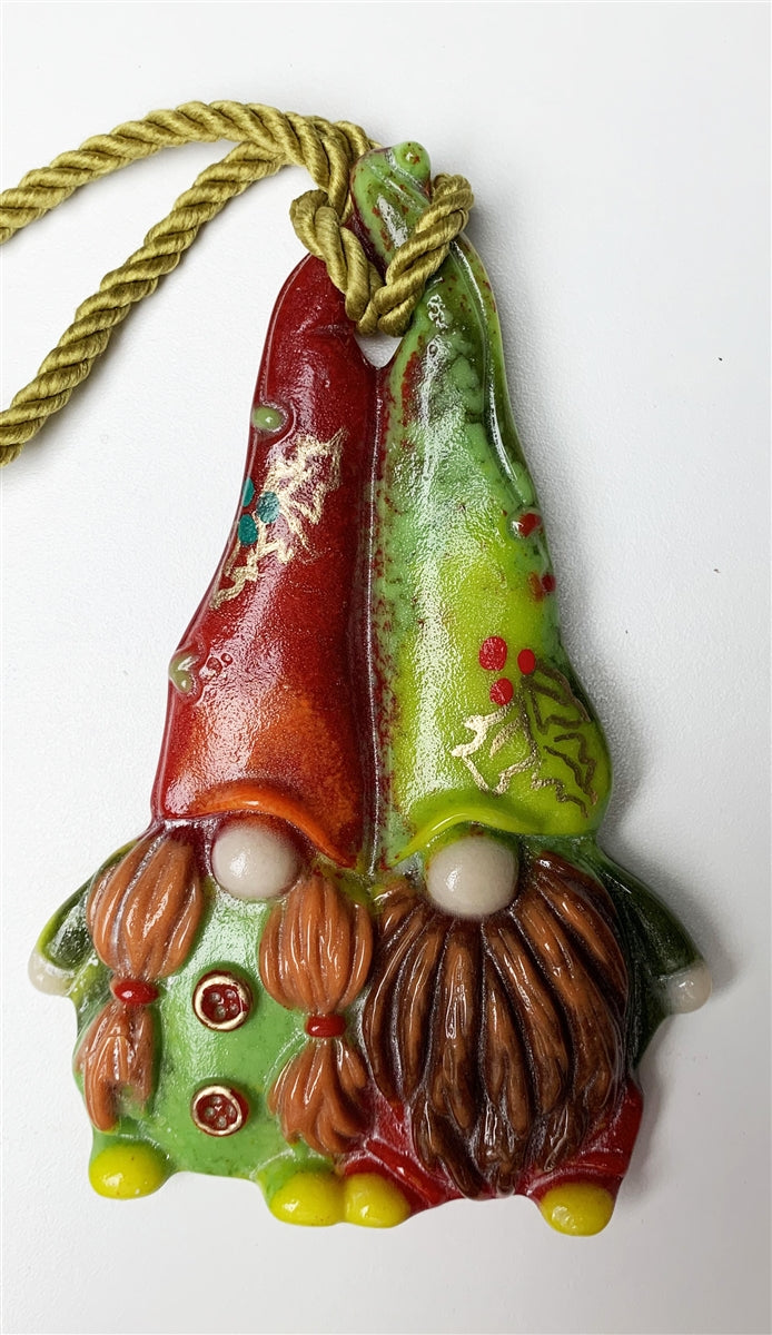 Gnome Couple Ornament (CPI LF231)