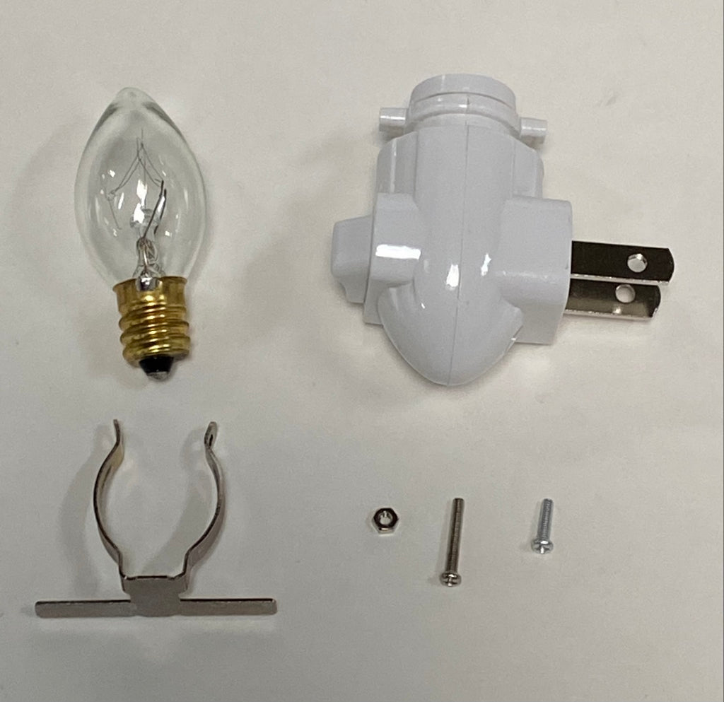 Night Light Base with Metal Clip